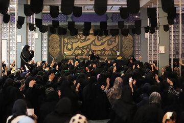 مجلس روضه حضرت اباعبدالله الحسین علیه‌السلام در فرهنگسرای بزرگ الغدیر - تبریز