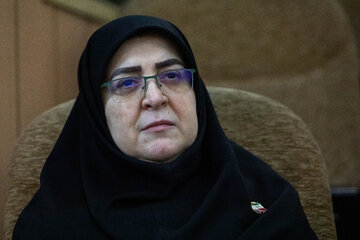 فاطمه مهاجرانی، سخنگوی دولت در مراسم سالگرد شهادت آیت الله دکتر بهشتی