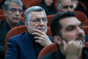 محمدرضا ظفرقندی ، وزیر بهداشت در مراسم سالگرد شهادت آیت الله دکتر بهشتی