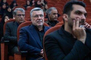 محمدرضا ظفرقندی ، وزیر بهداشت در مراسم سالگرد شهادت آیت الله دکتر بهشتی