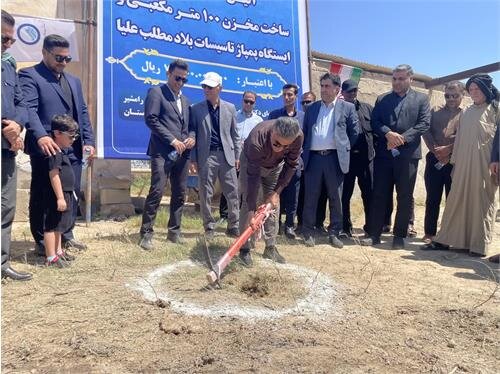۲ طرح زیرساختی آب در رامشیر افتتاح و کلنگزنی شد
