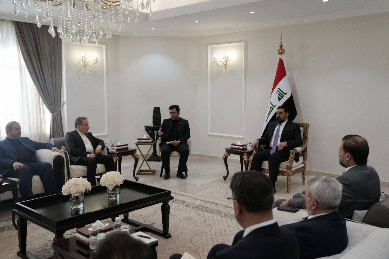 دیدار عراقچی با رئیس مجلس عراق