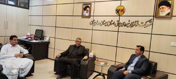 بررسی مطالبات برق جنوب سیستان وبلوچستان با حضور نماینده مجلس و فرماندار سرباز