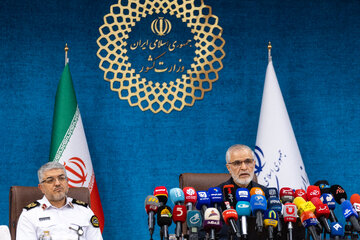 نشست خبری علی‌اکبر پورجمشیدیان، دبیر ستاد ملی آیین تشییع و وداع با رهبر شهید انقلاب