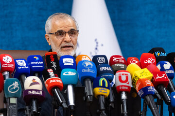 نشست خبری علی‌اکبر پورجمشیدیان، دبیر ستاد ملی آیین تشییع و وداع با رهبر شهید انقلاب
