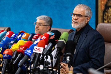 نشست خبری علی‌اکبر پورجمشیدیان، دبیر ستاد ملی آیین تشییع و وداع با رهبر شهید انقلاب