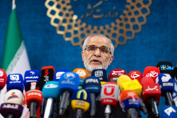 نشست خبری علی‌اکبر پورجمشیدیان، دبیر ستاد ملی آیین تشییع و وداع با رهبر شهید انقلاب