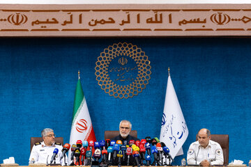 نشست خبری علی‌اکبر پورجمشیدیان، دبیر ستاد ملی آیین تشییع و وداع با رهبر شهید انقلاب