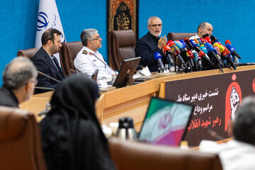 نشست خبری علی‌اکبر پورجمشیدیان، دبیر ستاد ملی آیین تشییع و وداع با رهبر شهید انقلاب