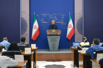 نشست خبری اسماعیل بقایی، سخنگوی وزارت امور خارجه