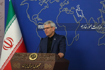 نشست خبری اسماعیل بقایی، سخنگوی وزارت امور خارجه