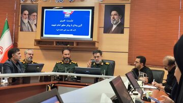 تشکیل ۱۳ کمیته پشتیبانی آیین وداع با پیکر امام شهید در همدان