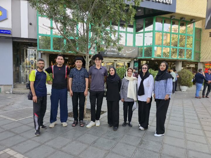 اعزام تیم مازندران به مسابقات قهرمانی کشور گروه تالاسمی ورزش بیماران خاص