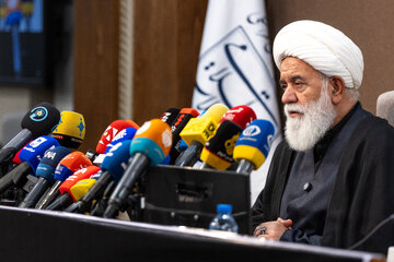 سخنرانی آیت‌الله علی‌اکبر رشاد، رئیس پژوهشگاه فرهنگ و اندیشه اسلامی در آیین افتتاحیه نخستین همایش بین‌المللی «مکتب امام مجاهد شهید»