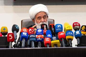 سخنرانی آیت‌الله علی‌اکبر رشاد، رئیس پژوهشگاه فرهنگ و اندیشه اسلامی در آیین افتتاحیه نخستین همایش بین‌المللی «مکتب امام مجاهد شهید»