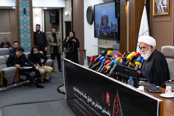 سخنرانی آیت‌الله علی‌اکبر رشاد، رئیس پژوهشگاه فرهنگ و اندیشه اسلامی در آیین افتتاحیه نخستین همایش بین‌المللی «مکتب امام مجاهد شهید»