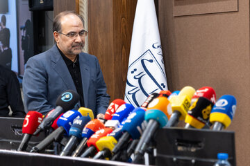 محمّدرضا مخبر دزفولی، رئیس فرهنگستان علوم در آیین افتتاحیه نخستین همایش بین‌المللی «مکتب امام مجاهد شهید»