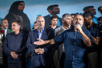 ورود کاروان تیم ملی جمهوری اسلامی ایران به کشور