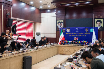 نشست خبری محمدصادق معتمدیان، استاندار تهران