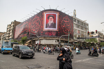 آماده سازی شهر تهران پیش از مراسم وداع و تشییع رهبر شهید