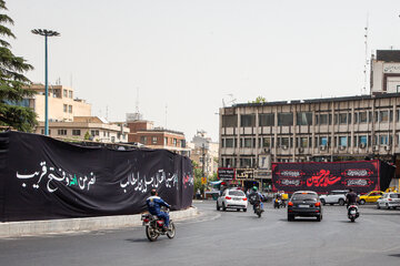 آماده سازی شهر تهران پیش از مراسم وداع و تشییع رهبر شهید
