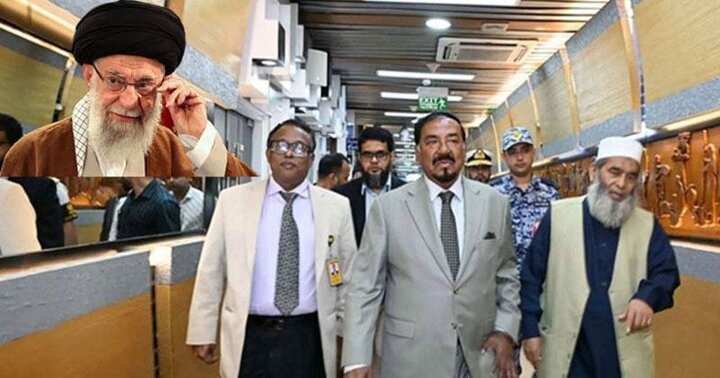 حضور مقامات هند و بنگلادش در مراسم تشییع پیر رهبر شهید انقلاب