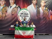 برادران انوری مدالهای گرنداسلم جوجیتسو را به شهدای دانش آموزان میناب اهدا کردند