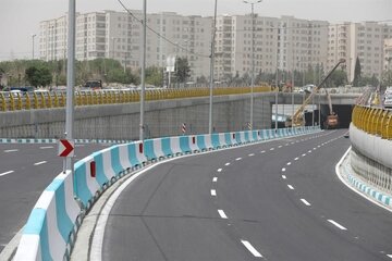 افتتاح زیرگذر بزرگراه شهید حکیم در تقاطع بلوار تعاون