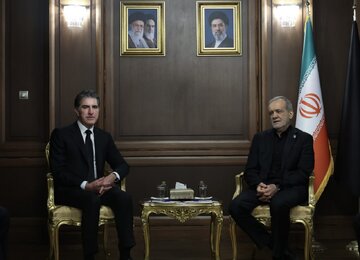 تاکید رئیس اقلیم کردستان بر تعامل هرچه گسترده‌تر با ایران