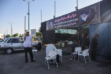 آماده سازی مواکب سمنان برای استقبال از زائران مراسم وداع و تشییع رهبر شهید