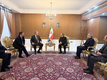 دیدار وزیر امور خارجه قزاقستان با وزیر امور خارجه جمهوری اسلامی ایران