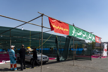 آماده سازی مواکب کرج برای استقبال از زائران آیین بدرقه آقای شهید ایران