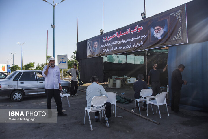 روایت موکبداران مهاجر از یک داغ سنگین/ برای شما رهبر بود، برای ما "پدر"