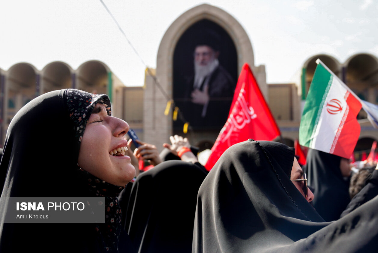 گزارش ایسنا از برگزاری و حاشیههای مراسم وداع با «آقای شهید ایران»