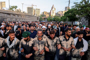 مراسم وداع با رهبر شهید انقلاب - ۲