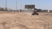 پارکینگ‌های آماده شده در حومه شهرستان کرج