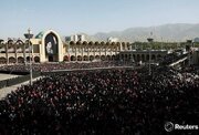 بدرقه باشکوه رهبر شهید از دید عکاسان خارجی
