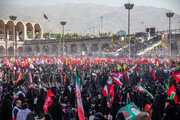 روایتی از یک وداع باشکوه، وقتی گرما هم مانع حضور مردم نشد