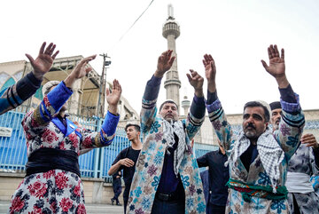 مراسم وداع با رهبر شهید انقلاب