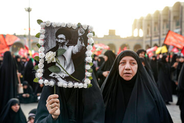 مراسم وداع با رهبر شهید انقلاب