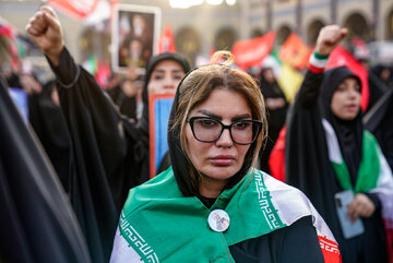 مراسم وداع با رهبر شهید انقلاب