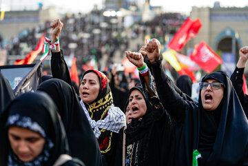 مراسم وداع با رهبر شهید انقلاب