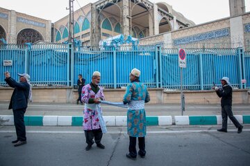 ساعات ابتدایی مراسم وداع با رهبر شهید انقلاب - خیابان پاکستان