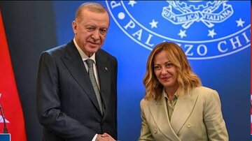 رایزنی اردوغان و ملونی درباره تقویت همکاری دفاعی و مقدمات اجلاس ناتو در آنکارا