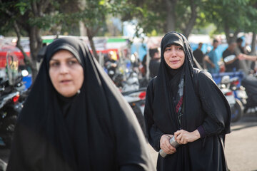 مراسم وداع با رهبر شهید انقلاب