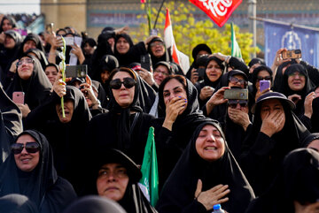 مراسم وداع با رهبر شهید انقلاب