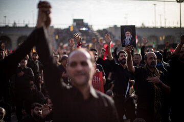 مراسم وداع با رهبر شهید انقلاب