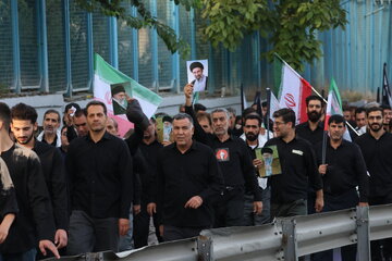 خیابانهای منتهی به مراسم وداع با رهبر شهیدانقلاب