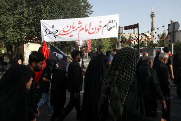 مراسم وداع با رهبر شهید انقلاب