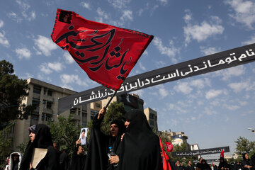 مراسم وداع با رهبر شهید انقلاب